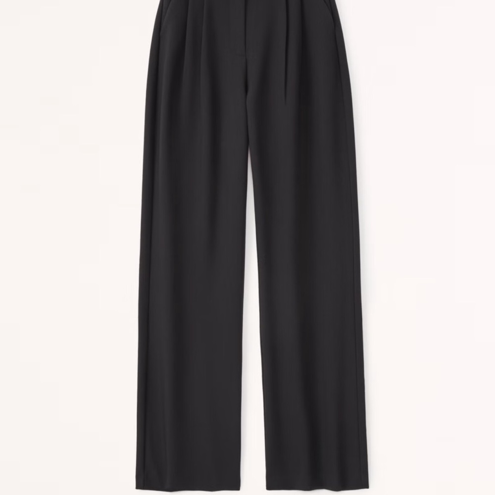 abercrombie sloane tailored wide leg pant